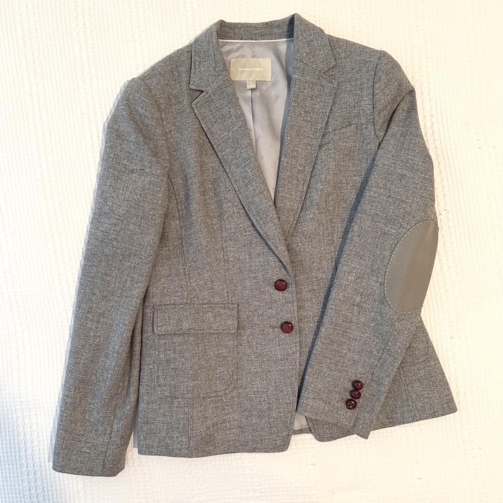 Banana Republic Wool Blazer, Size 12
